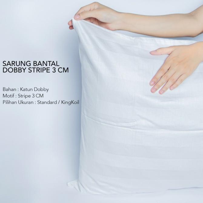 Sarung Bantal Hotel King Koil