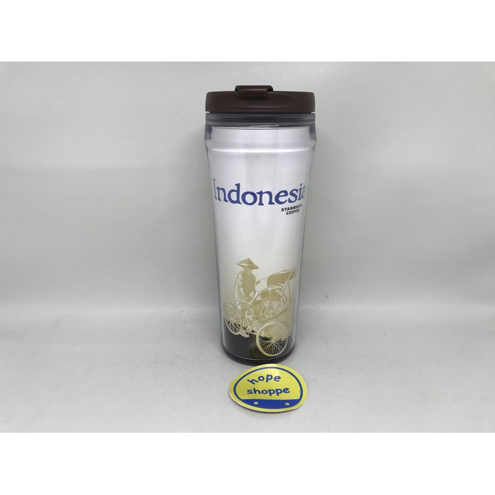 Promo Starbucks Tumbler Original Indonesia Edition Ukuran Tall Plastic BNIB Murah
