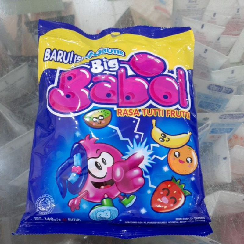 

Big Babol Permen Karet Tutti Frutti ZAK isi ± 40 PCS