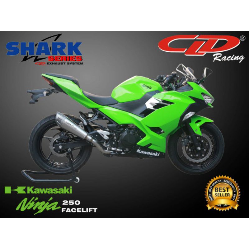 Knalpot CLD SHARK NINJA 250