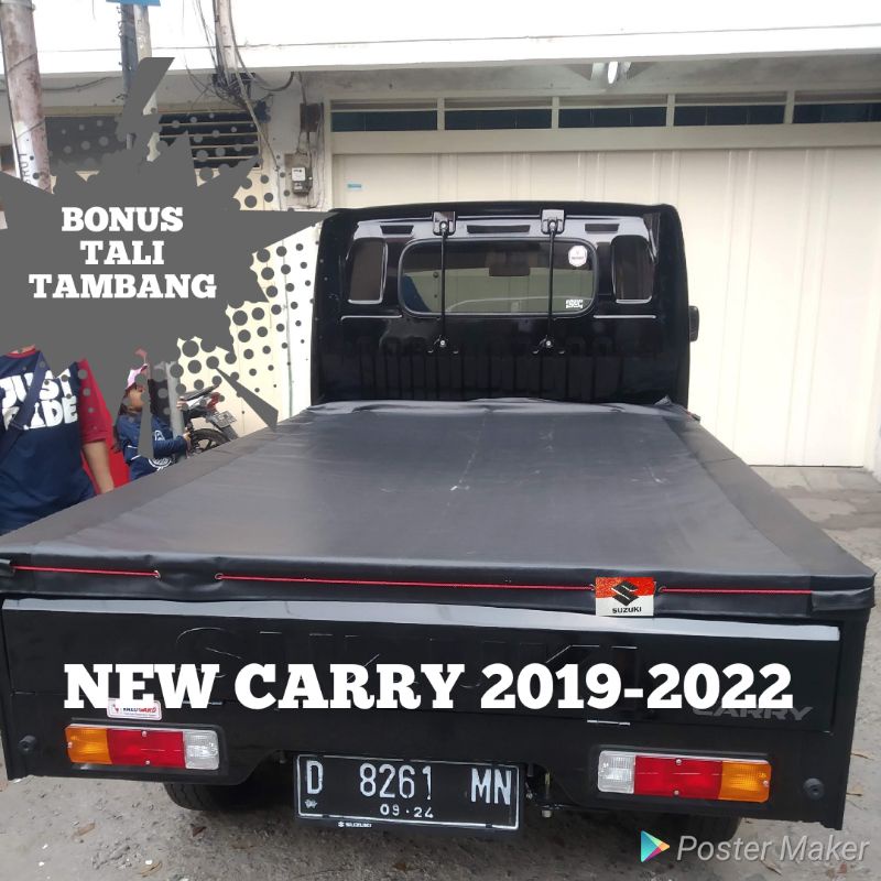 Jual terpal bak pick up carry tayo new carry 2019.new carry 2020 new