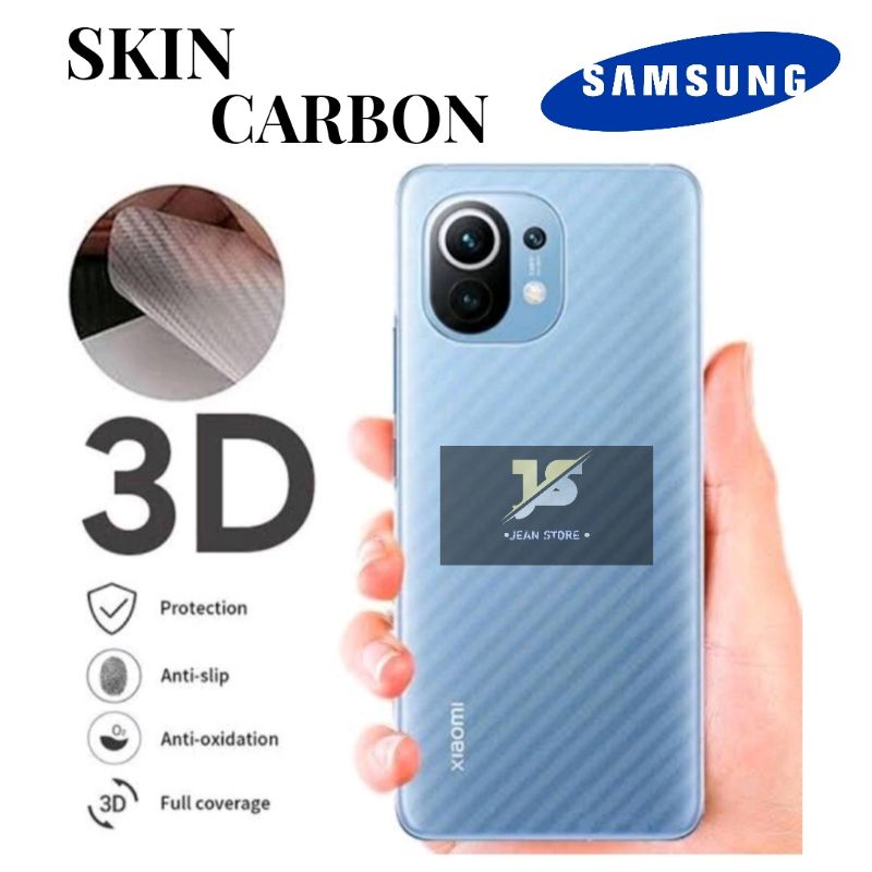 GARSKIN ANTI GORES BELAKANG SKIN CARBON SAMSUNG A02S A10S A20S A80 A11 A12 A22 4G A22 5G A21 A21S A71 M21 M30S S8+ S9 S9+ S10 S10+ S20 ULTRA S21 NOTE 9 NOTE 10 NOTE 10 PRO NOTE 20 NOTE 20+ NOTE 20 ULTRA S10 NOTE 8 S21 ULTRA A02 A10 A50/A50S A70 A32 A31