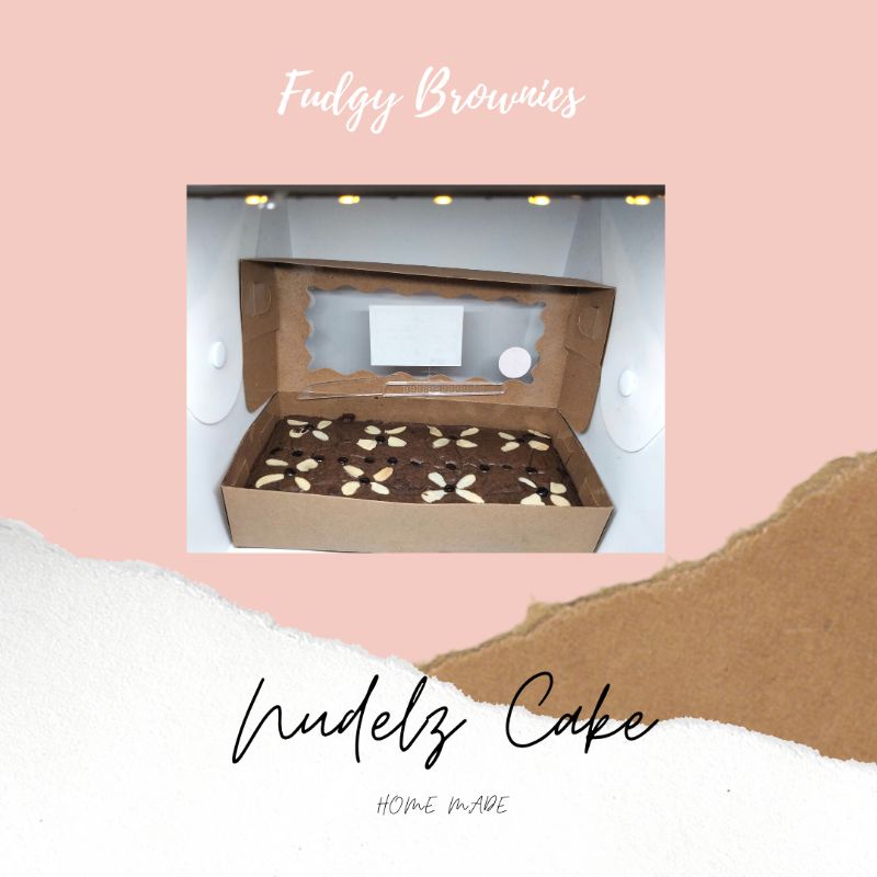 

fudgy brownies almond choco