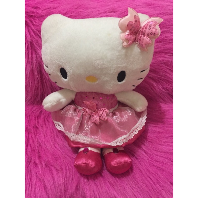 boneka hello kitty pink