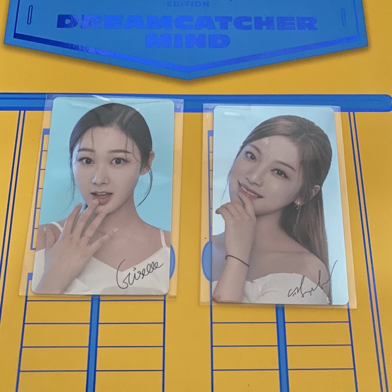 Aespa mediheal photocard (giselle, ningning)