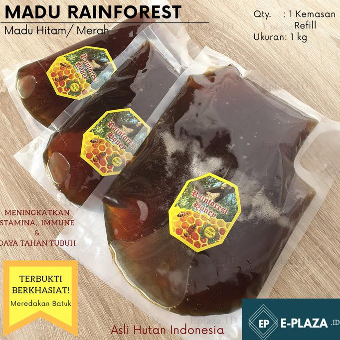 

Madu Rainforest 100% Asli, Refill 1Kg - Madu Merah Heraproject456