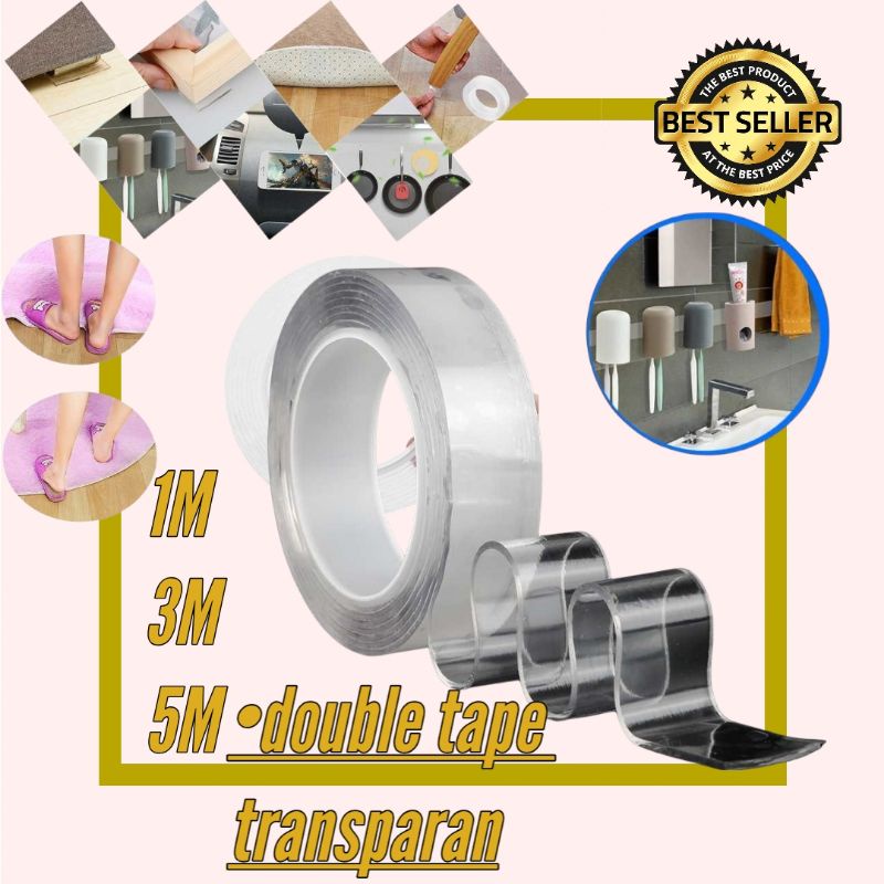 

double tape transparan solasi transparan solasi bolak balik solasi bolak balik transparan solasi bening perekat double tape