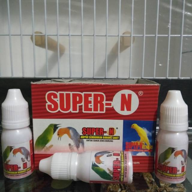 Super N Ampuh Sembuhkan Segala Jenis Burung Yang Sakit Shopee