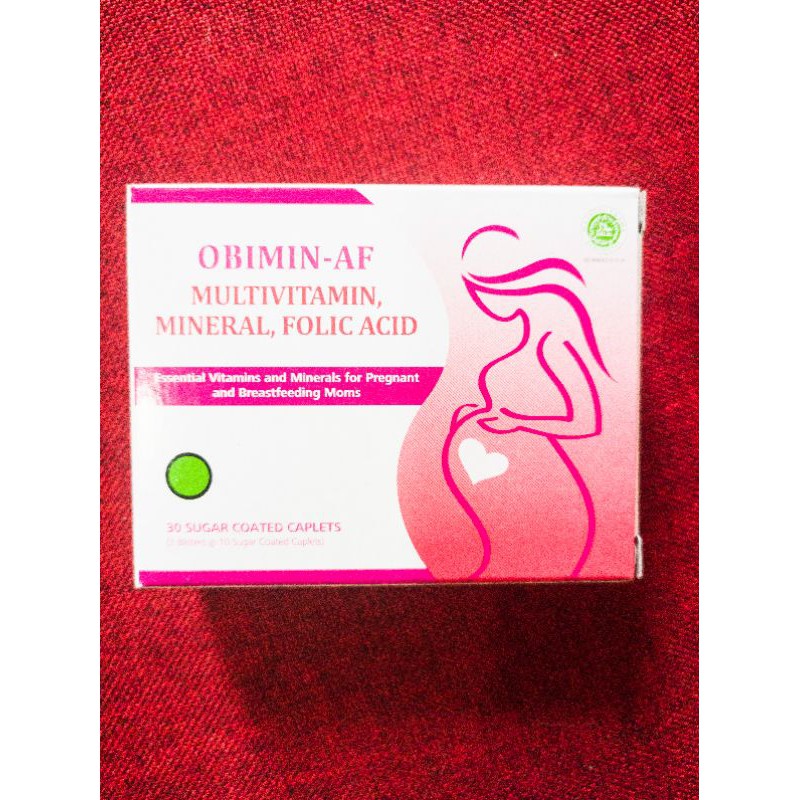 COD - OBIMIN AF - MULTIVITAMIN MINERAL DAN ASAM FOLAT - UNTUK IBU HAMIL DAN MENYUSUI