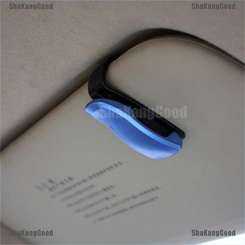 Fad ShaKang 1pc Holder Kacamata Hitamkartupen Untuk Sun Visor Mobil