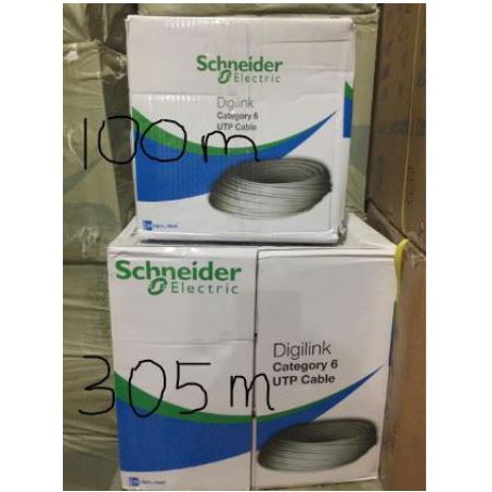 Kabel LAN Schneider Digilink UTP Cat.5e 1 rol 100 meter ORIGINAL | cat5e