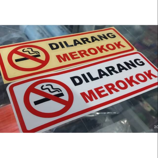 

(TERMURAH) CUTTING STICKER (DILARANG MEROKOK)
