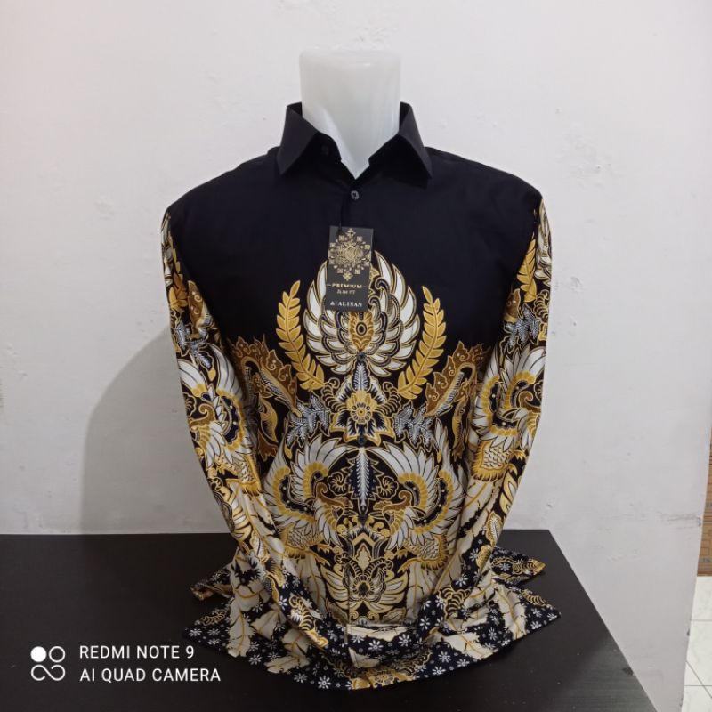 Alisan Batik Printing PREMIUM 20001 Panjang Slimfit