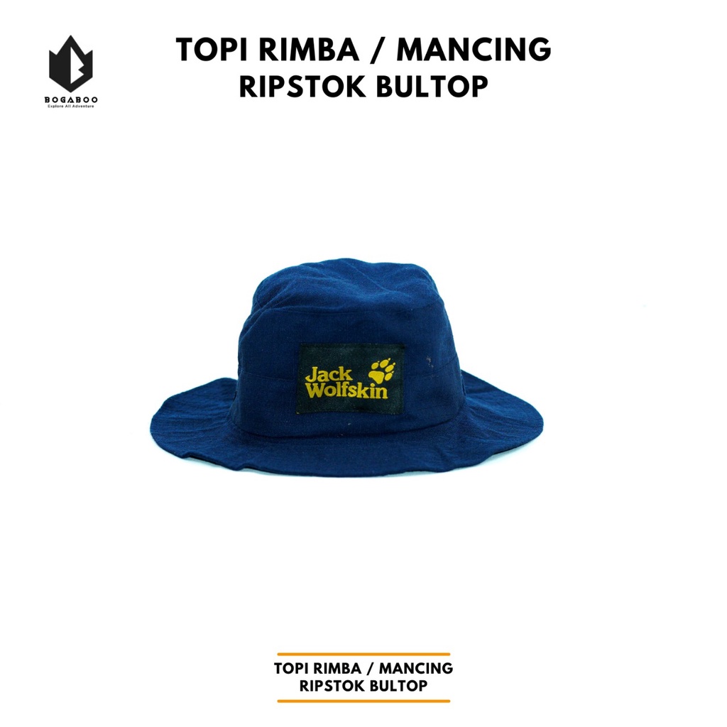 Bisa [COD] Topi Rimba / Topi Mancing Ripstok Bultop - Topi Gunung - Topi Outdoor