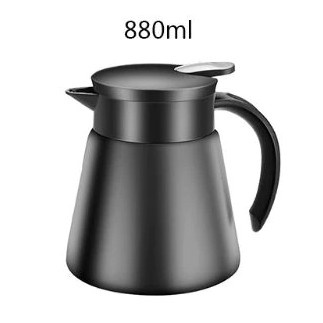 Teko Air Pitcher Thermos Double Wall Vacuum Stainless 880ml - Ody031 - Black