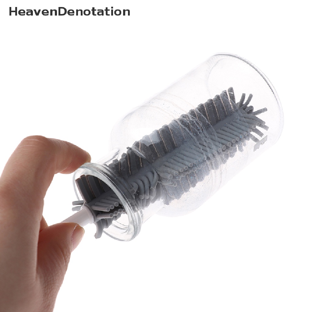 [HeavenDenotation] Silicone Long Handle Wash Cup Brush Milk Bottle Brush Glass Cup Clean Supplies