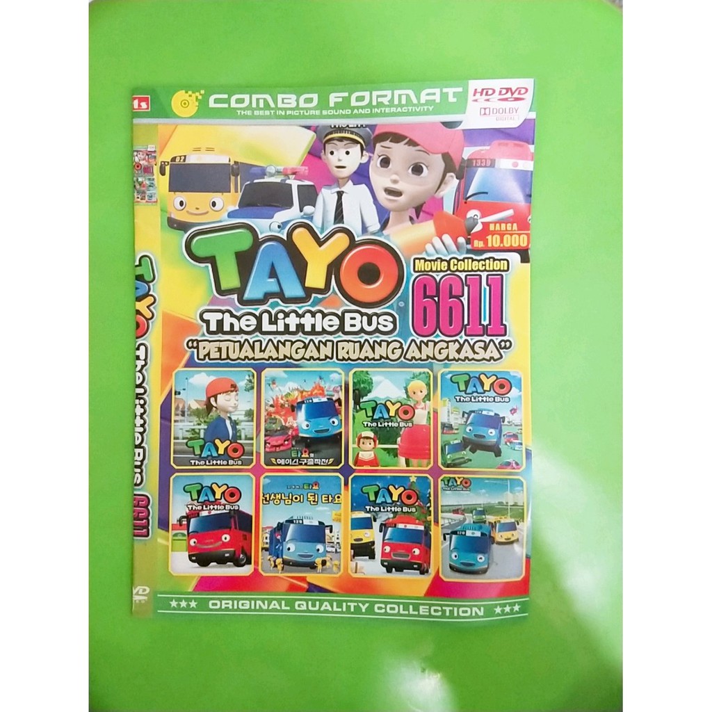 KASET PROMOO DVD FILM COLLECTION KARTUN MIBIL TAYO