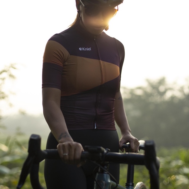 New Product Cycling Jersey Sepeda Kniel Triangle Series