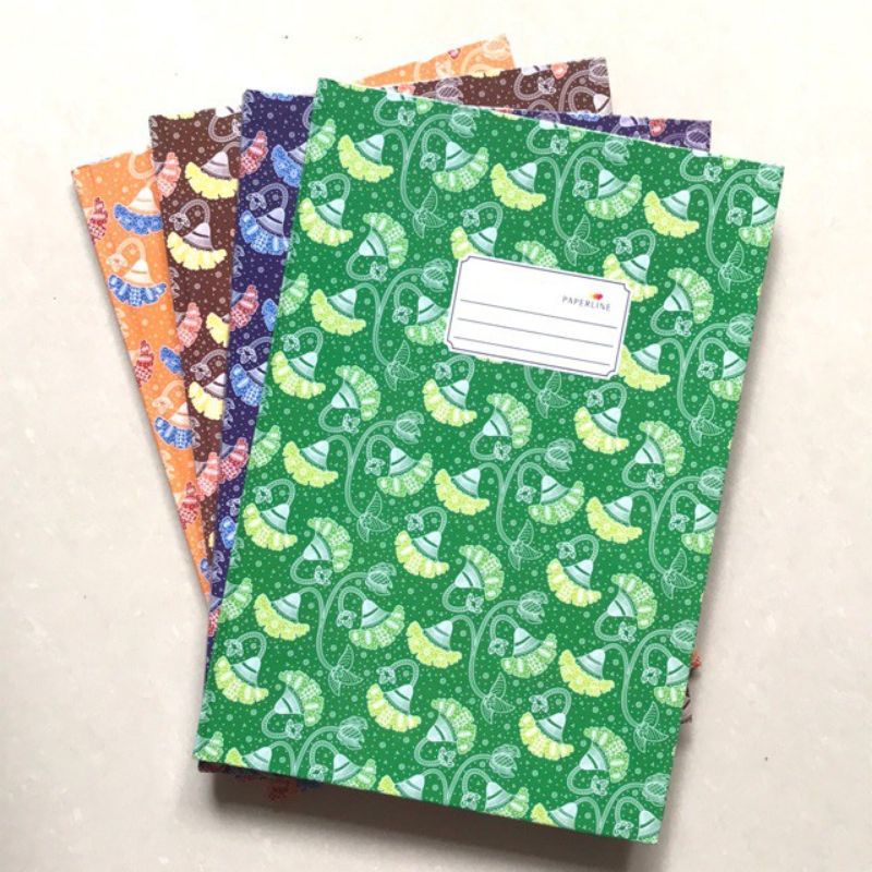 

Buku Tulis Hardcover Folio Paperline 100 Lembar