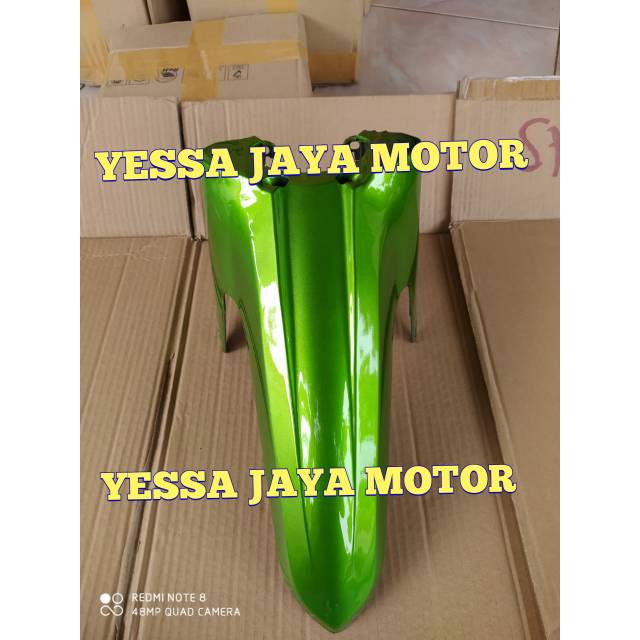Spakbor depan vega ZR warna hijau