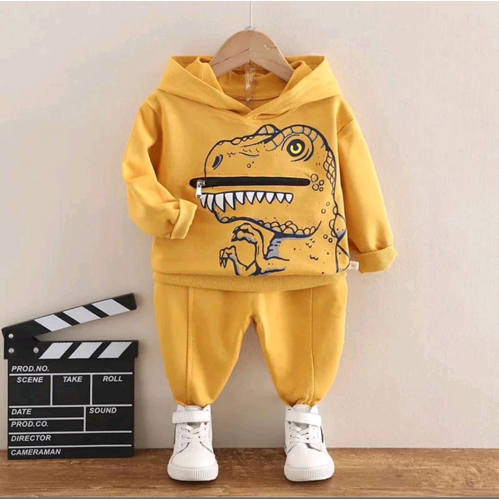 Baju anak laki laki Setelan sweater anak laki laki basket baju hoodie anak laki laki