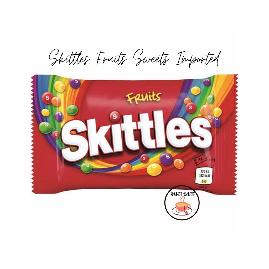 

PERMEN - SKITTLES FRUITS SWEETS IMPORTED