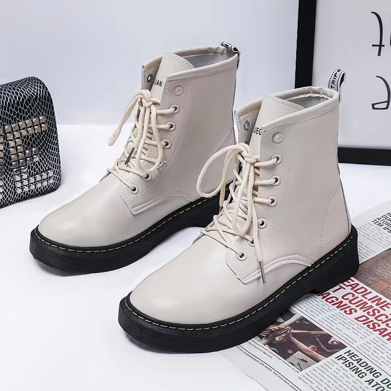 Sepatu Boots Wanita/Pria Casual Vintage