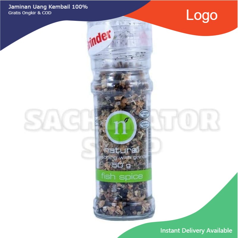 

NATURAL CHILI & GARLIC GRINDER 50GR