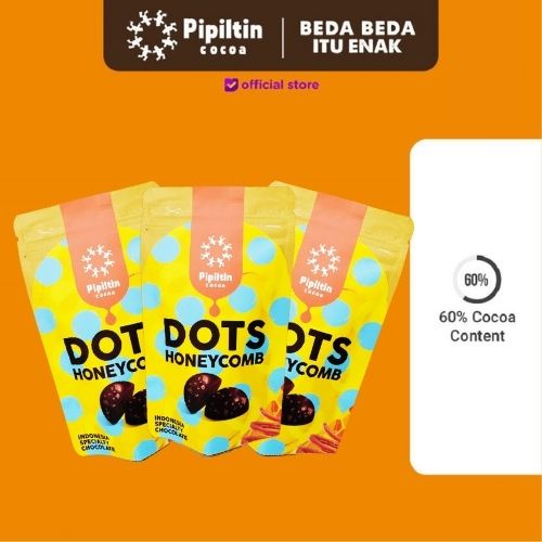 

Pipiltin Cocoa Chocolate - Chocolate Package Dots Crunch Caramel
