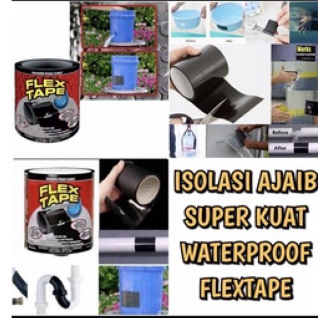 

isolasi ajaib super kuat / isolasi / isolasi waterproof flextape