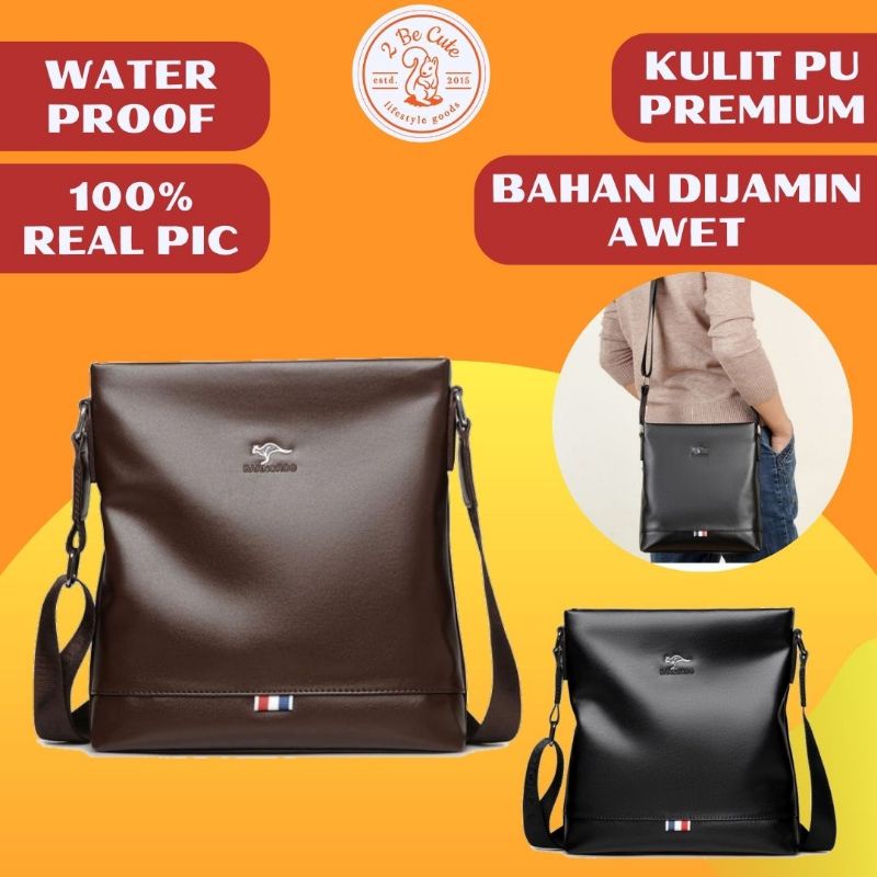 Tas Selempang Barnoroo 02 Tas Kulit Import Pria