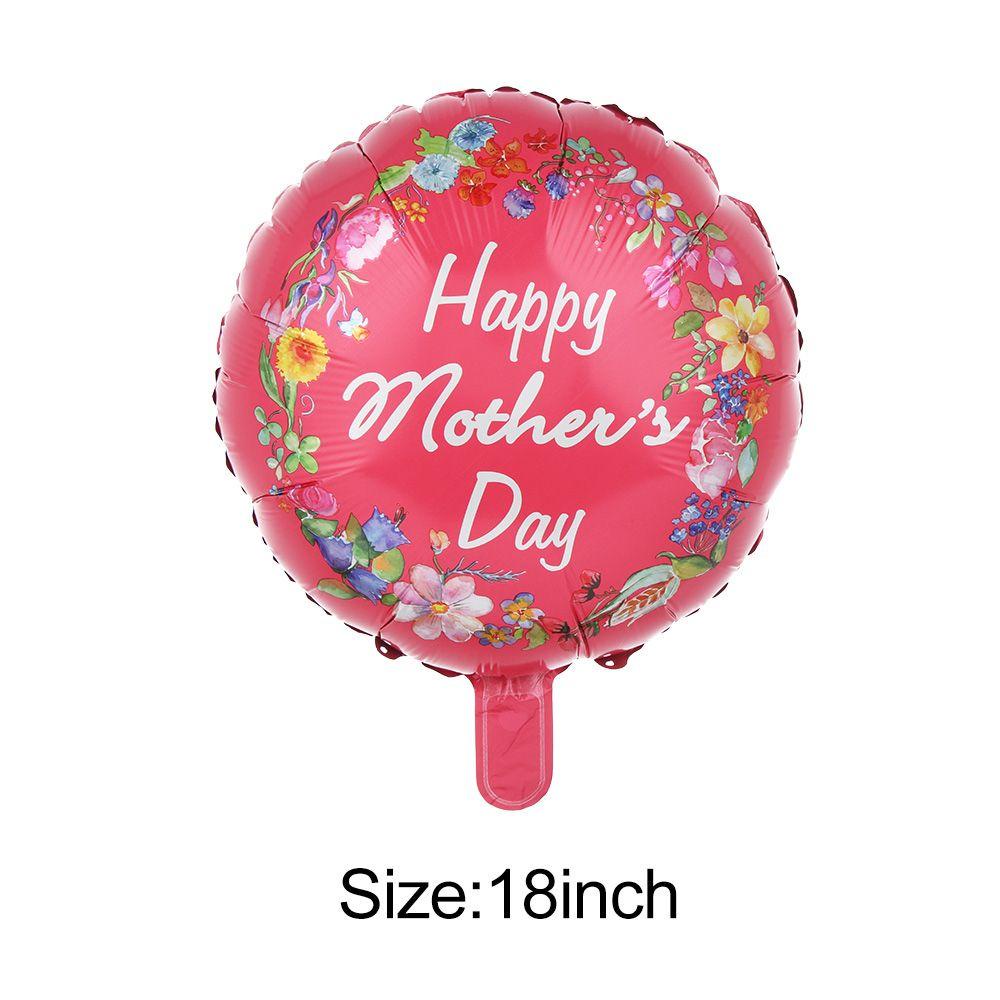 Nanas Happy Mothers Day Foil Helium Gantung Mom Mum Hajatan