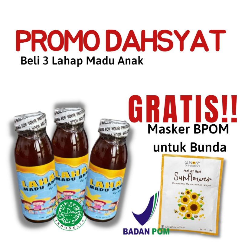 

PROMO DAHSYAT LAHAP MADU ANAK