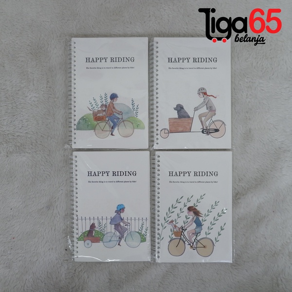 365 RING BOOK #40993 - 1 Type YFA5 Note Book Fancy Karakter / Buku &amp; Alat Tulis