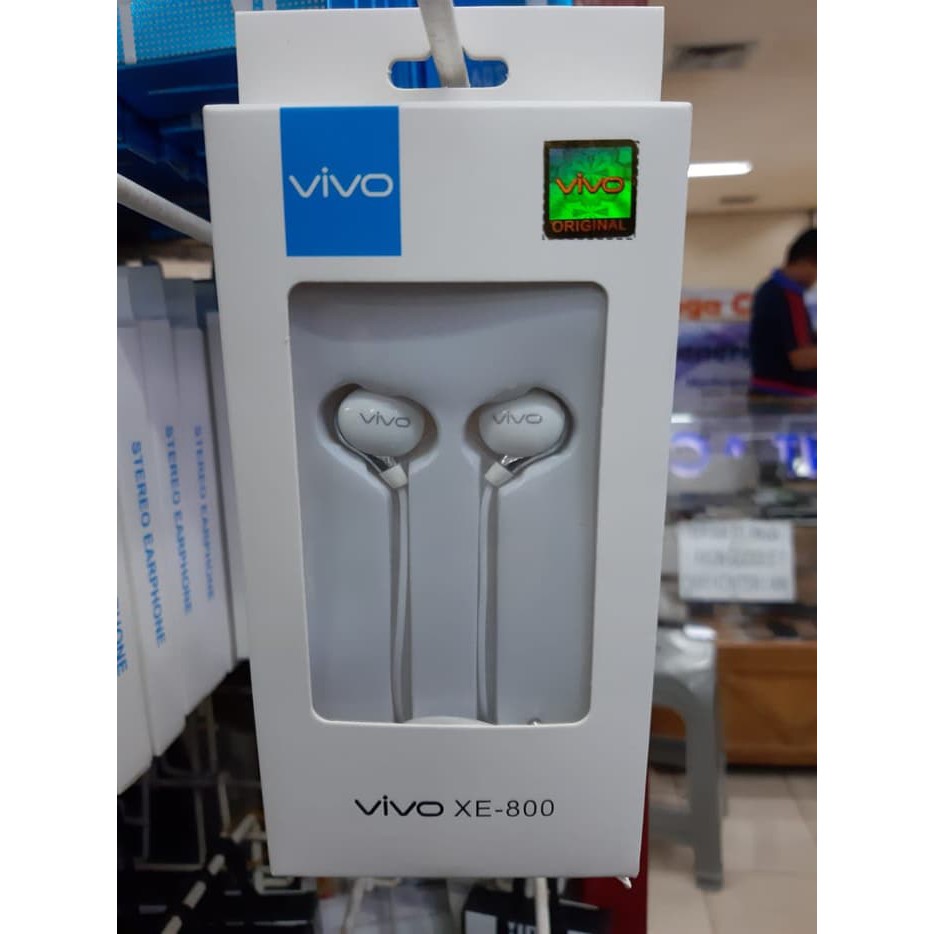 HANDSFREE EARPHONE VIVO ORIGINAL UNIVERSAL HEADSET HEADPHONE