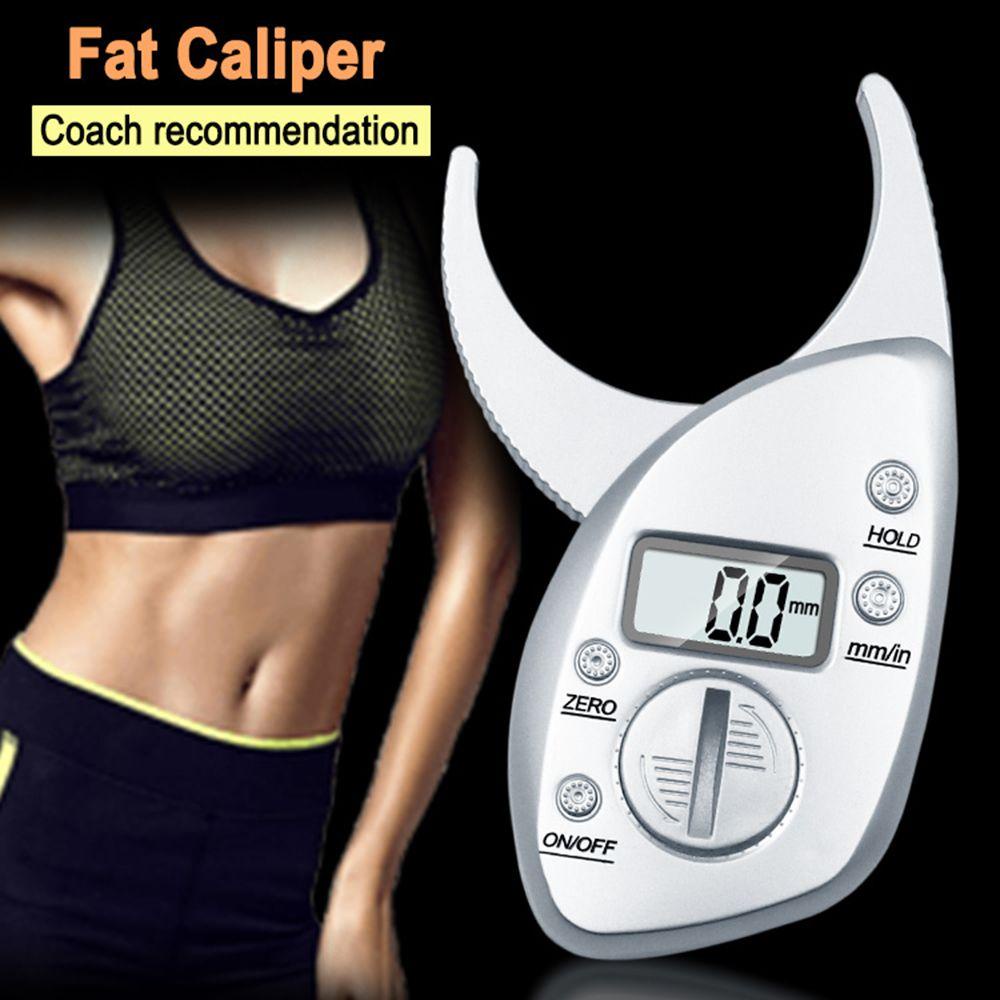 Suyo Body Fat Caliper Tebal Jangka Sorong Monitor Analyzer Digital Skinfold Pelangsing Skinfold Caliper