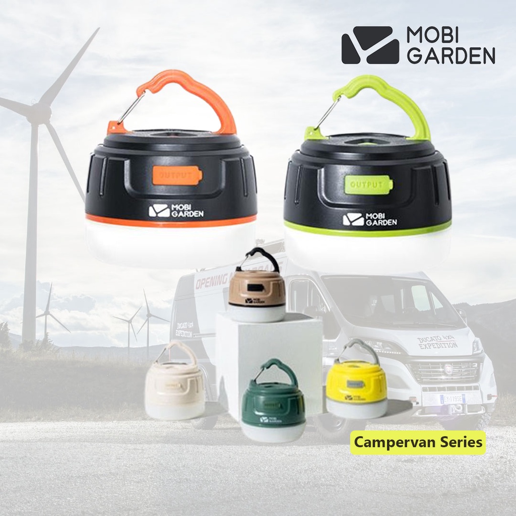 Lampu Tenda MOBI GARDEN NXLQU73003 Camping Lamp Lampu Camping