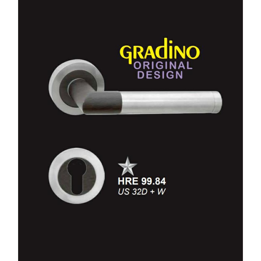 GRADINO - GAGANG PINTU/HANDLE PINTU GRADINO HRE 99.84 STAINLESS STEEL SUS 304