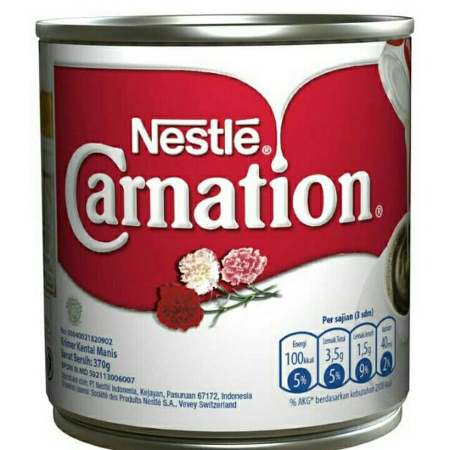 

Susu Kental Manis Carnation 370gr