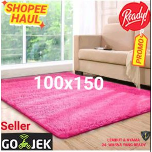 Karpet bulu rasfur folypoam 100x150x2cm ( COD ) TERMURAH