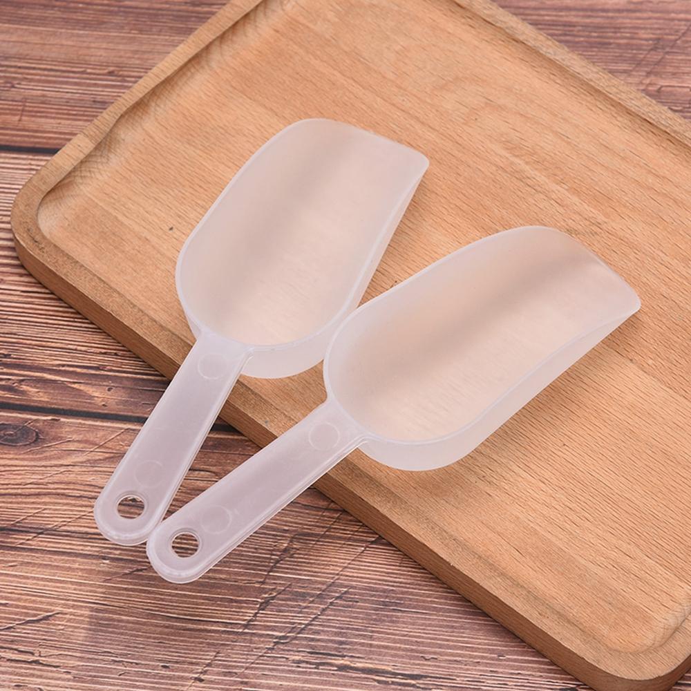 QUINTON Ice Cream Kecil Bening Nasi Kacang Gula Bijian Sekop Multifungsi Untuk Pesta Dessert Prasmanan Pernikahan Ice Tray Shovel
