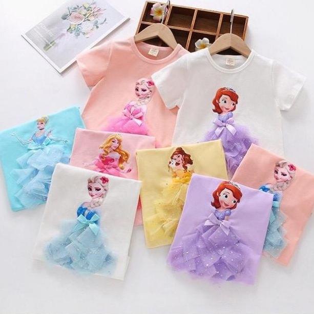 Kaos Princess Anak