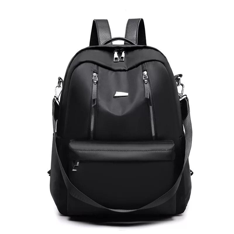 JK U4225 1KG MUAT 2PCS TAS BACKPACK RANSEL BAHAN NILON FASHION IMPORT C8203 T503