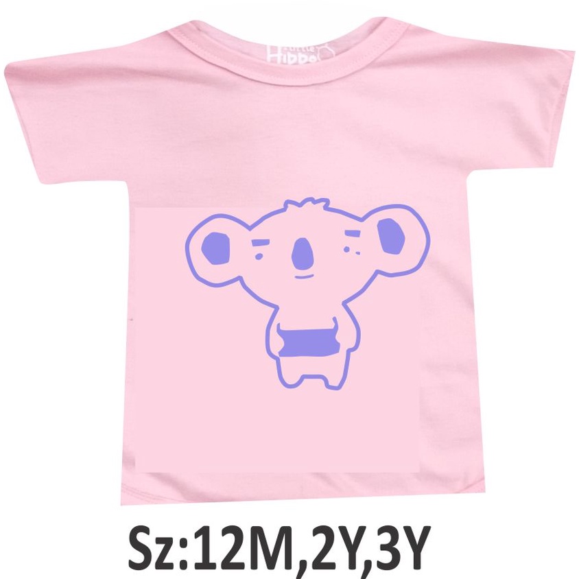 Baju Atasan Pendek Anak Anak Little Hippo Kaos Atasan Pendek Anak Laki Laki Perempuan LittleHippo Premium Kaos