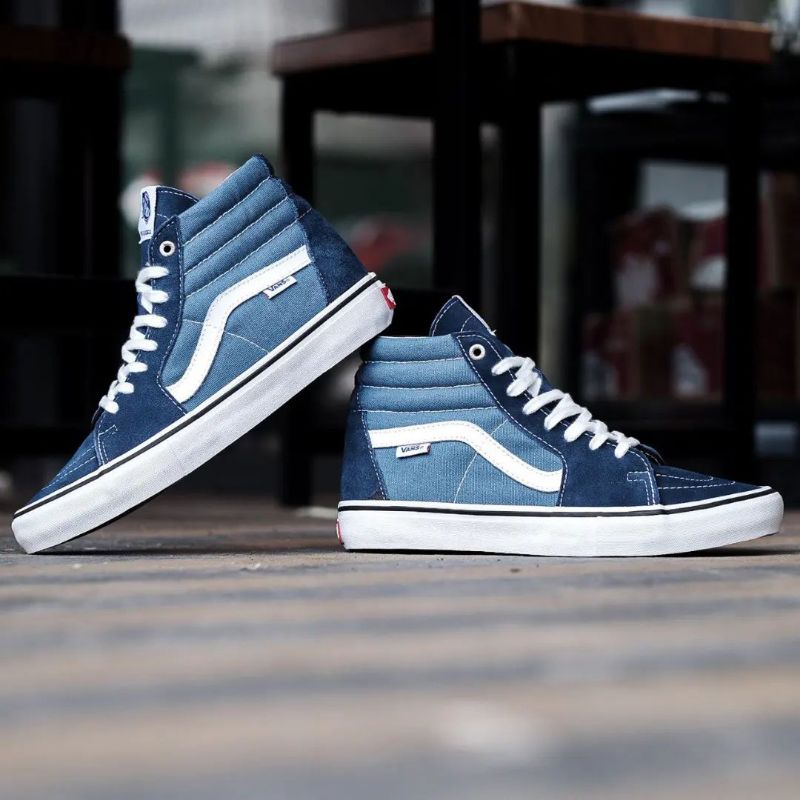 Vans Sk8-Hi Pro Navy White