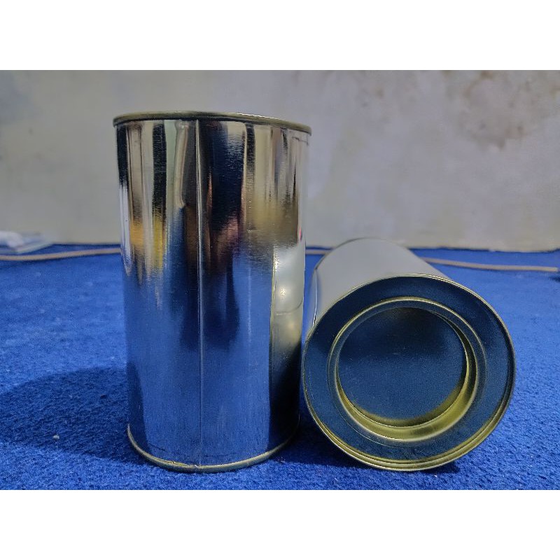 Celengan Kaleng Buka Tutup Besar (putih)