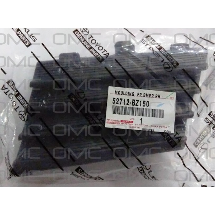 Garnish Cover Moulding Bumper Bemper Depan Kanan Avanza Veloz 52712-BZ150