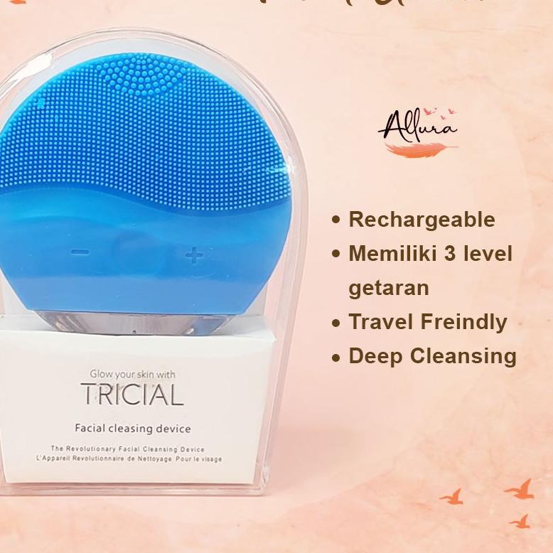 Special - Alat Pembersih Wajah Elektrik Brush Silicon Facial Cleaner