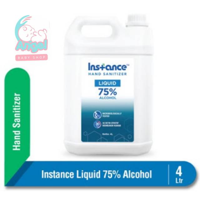 Instance hand sanitizer Liquid 4 liter