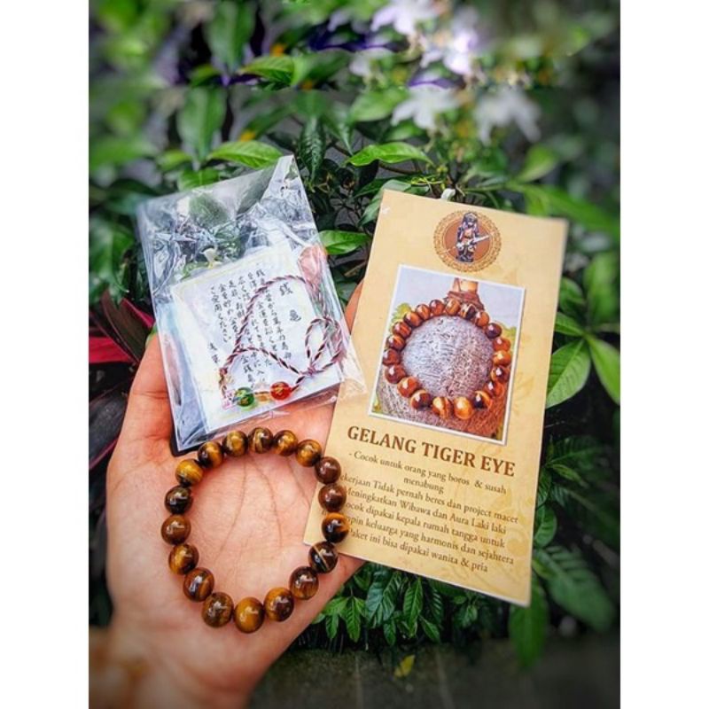 Gelang Tiger Eye Kharisma &amp; Kewibawaan